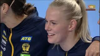 Europeo Femenino Eslovenia-Macedonia 2022 - 1º Fase 3º Partido Grupo B. Dinamarca vs. Suecia